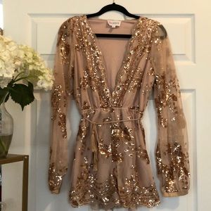 Sequin Romper
